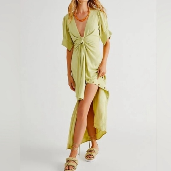 FREE PEOPLE Vintage Summer Midi Dress - Picture 5 of 10